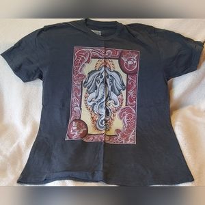 NEW 137675 tshirt Curbside XL Gray Heather Kali Hindu Ganesh Elephant Graphic T